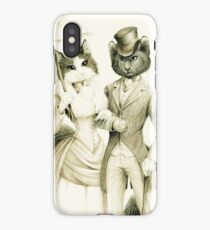 Victorian Cat Series 01 iPhone Case