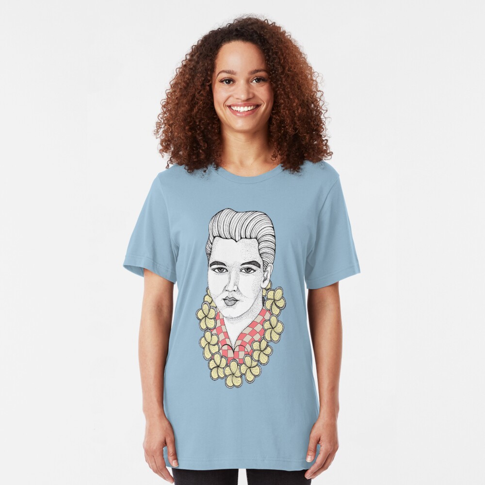 Blue Hawaii Slim Fit T-Shirt