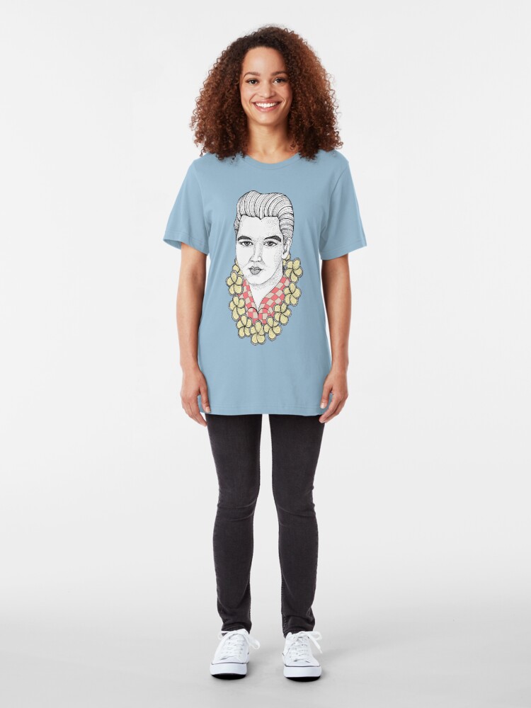 Alternate view of Blue Hawaii Slim Fit T-Shirt