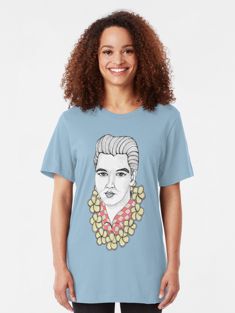Alternate view of Blue Hawaii Slim Fit T-Shirt