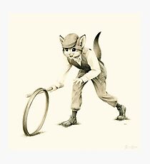 Victorian Cat Series 02 Photographic Print