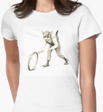 Victorian Cat Series 02 Women's Fitted T-Shirt
