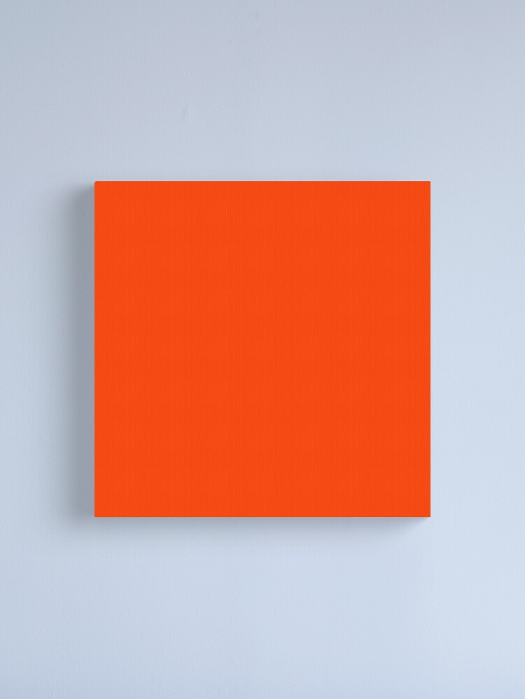 for | Redbubble Canvas Orange\