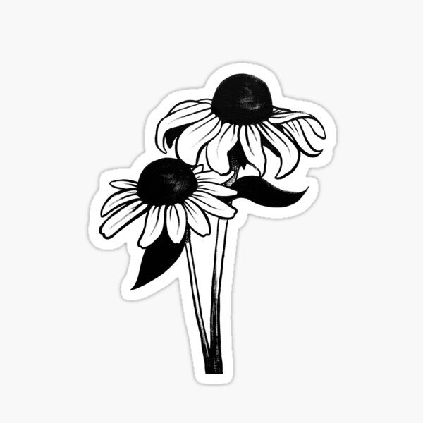 Black Eyed Susans Sticker