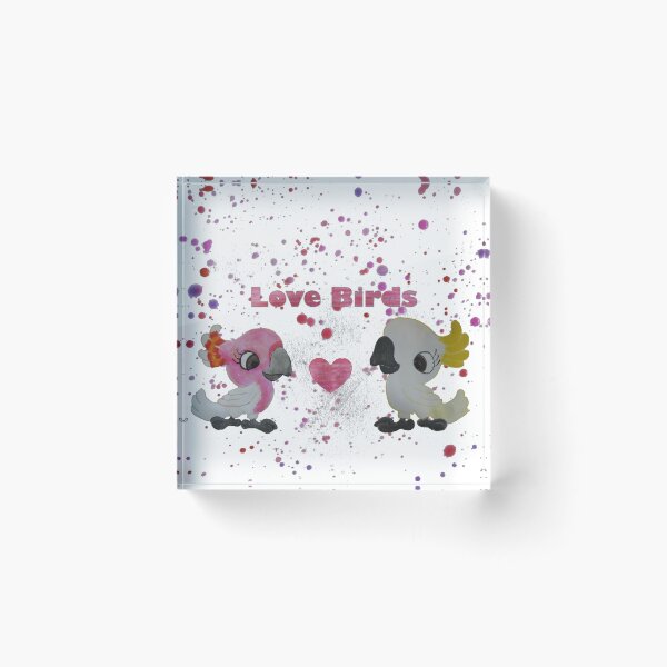 Item preview, Love Birds - Cockatoos designed and sold by ABY-Creative.