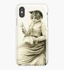 Victorian Cat Series 05 iPhone Case