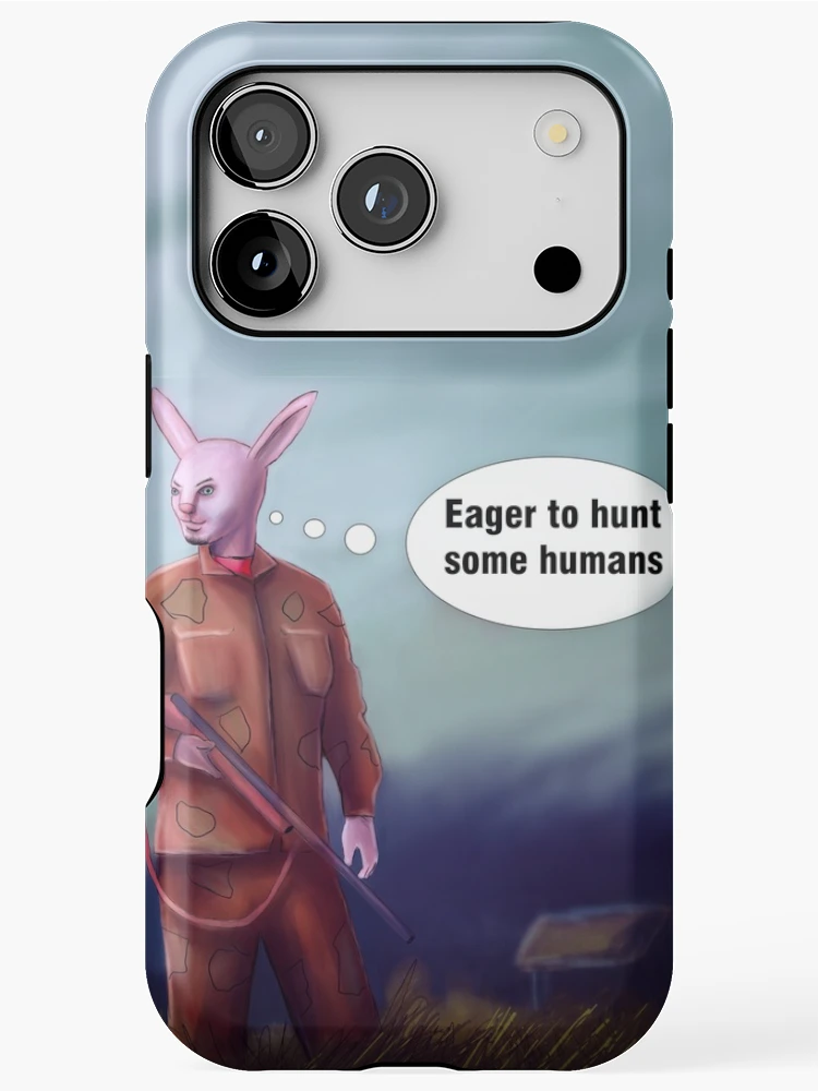 Thumbnail 1 of 4, iPhone Case, Hunter Rabbit designed and sold by ruidaniel.