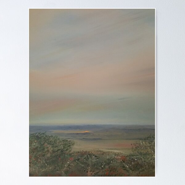 Twilight Over The Highlands Poster