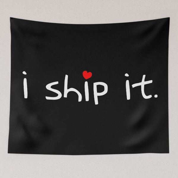 Item preview, "I Ship It" Internet Fandom OTP Shipping designed and sold by bpcreate.