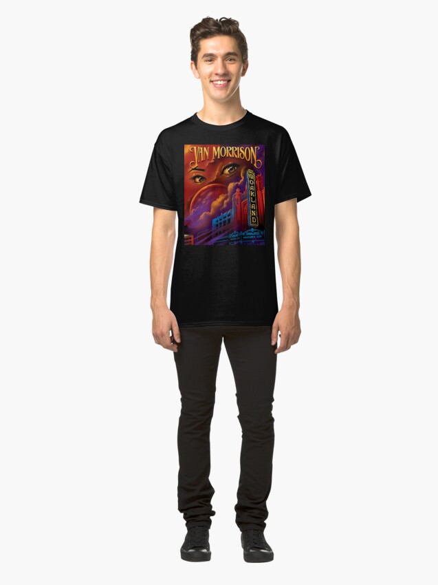 Vista alternativa de Camiseta clásica Furgoneta de edición limitada impresa Morrison cartel