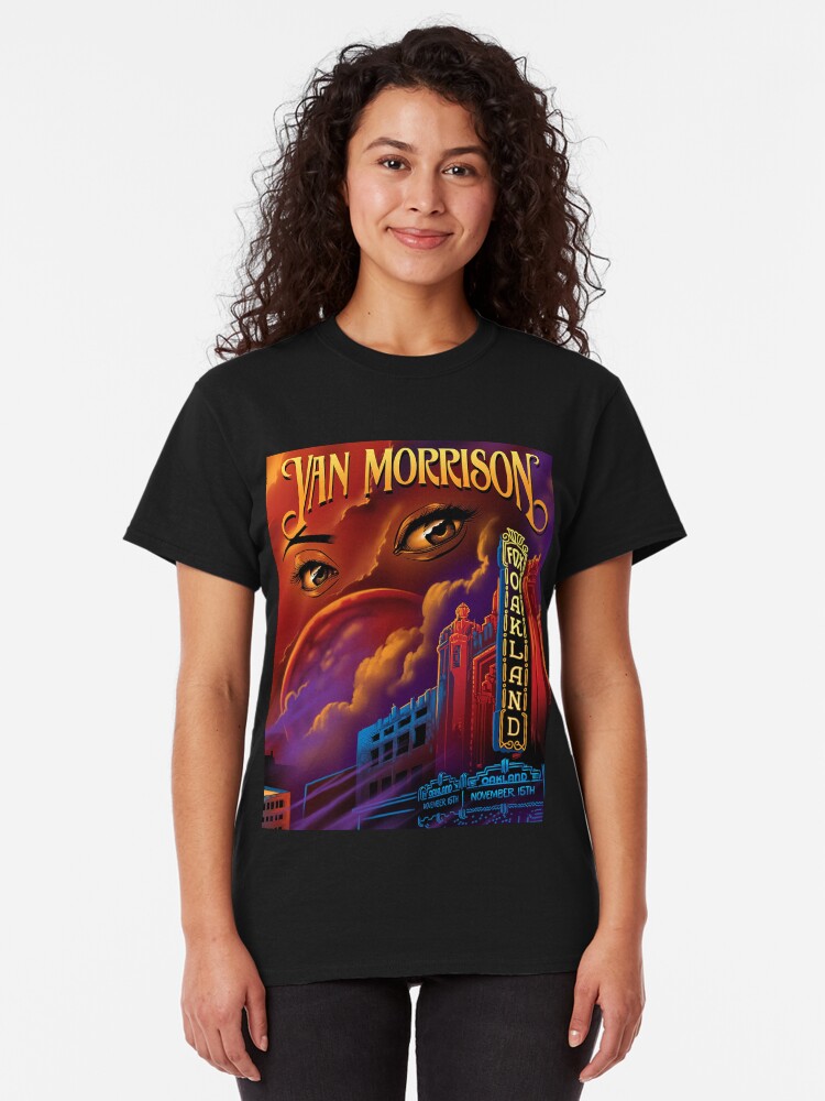 Vista alternativa de Camiseta clásica Furgoneta de edición limitada impresa Morrison cartel