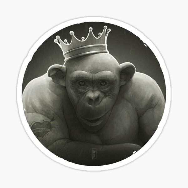 King Sticker