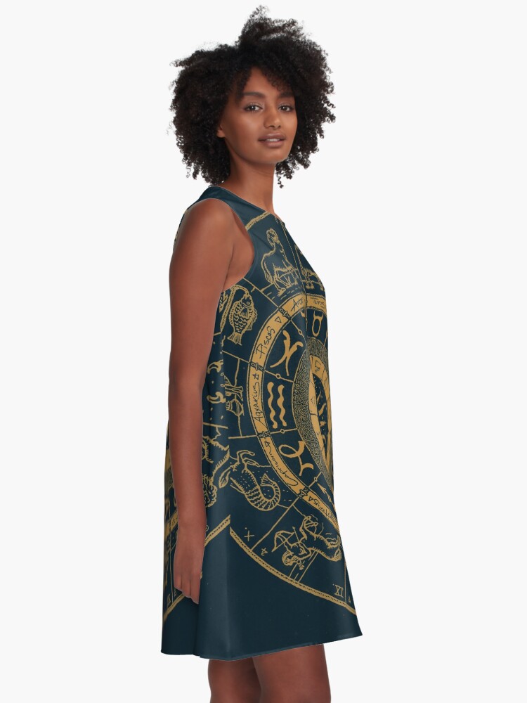 Blue zodiac outlet dress