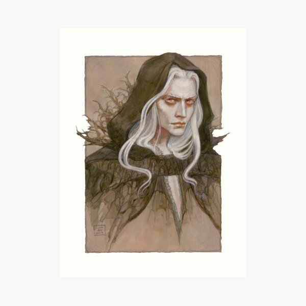 The Albino Antihero Art Print