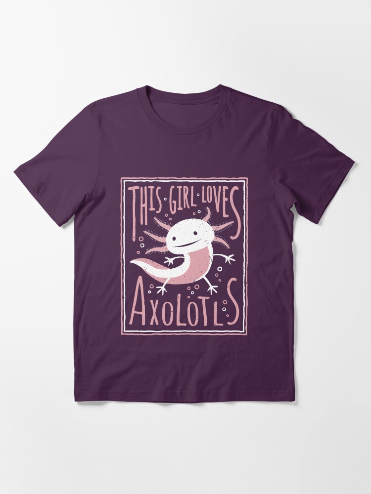 "This Girl Loves Axolotls Axolotl Gifts for Girls" Tshirt for Sale