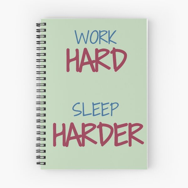 Item preview, Work Hard, Sleep Harder designed and sold by HK44.