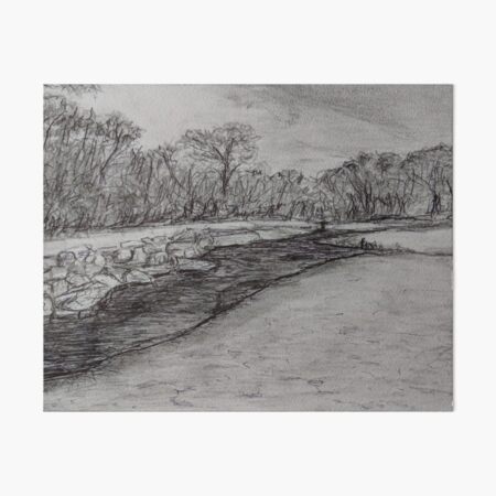 Booderee Tidal Creek Art Board Print