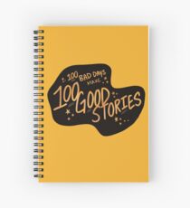 100 Bad Days AJR Spiral Notebook