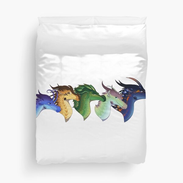 Wings of Fire - Lost Continent Duvet Cover