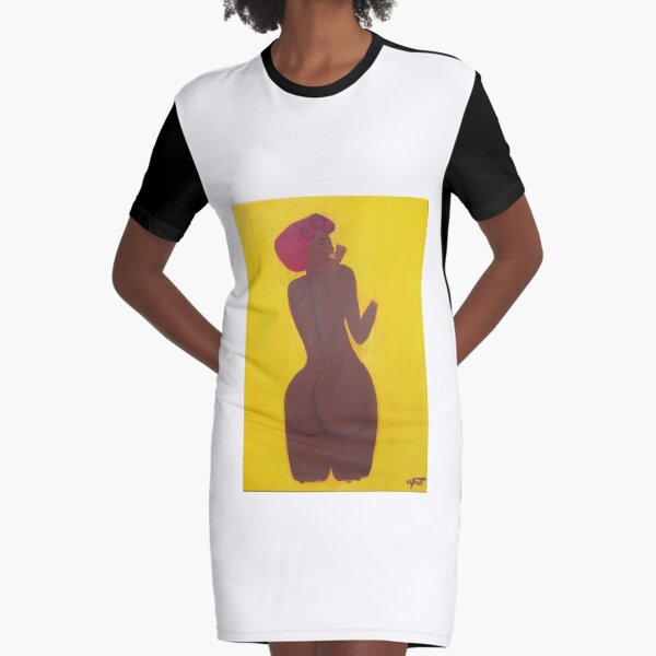 Prune Juice Graphic T-Shirt Dress