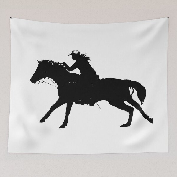 Item preview, Cowgirl - Horse Rider designed and sold by NaturePrints.