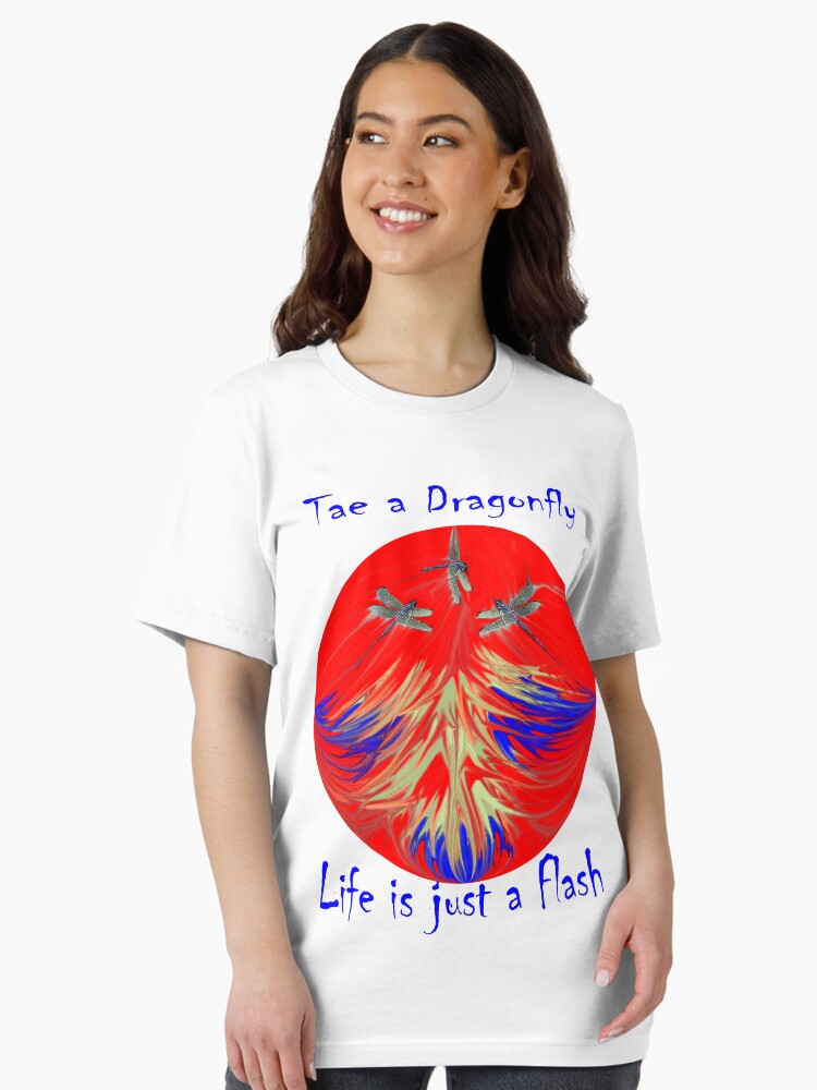 Thumbnail 2 of 7, Essential T-Shirt, Life is just a Flash designed and sold by windana1.