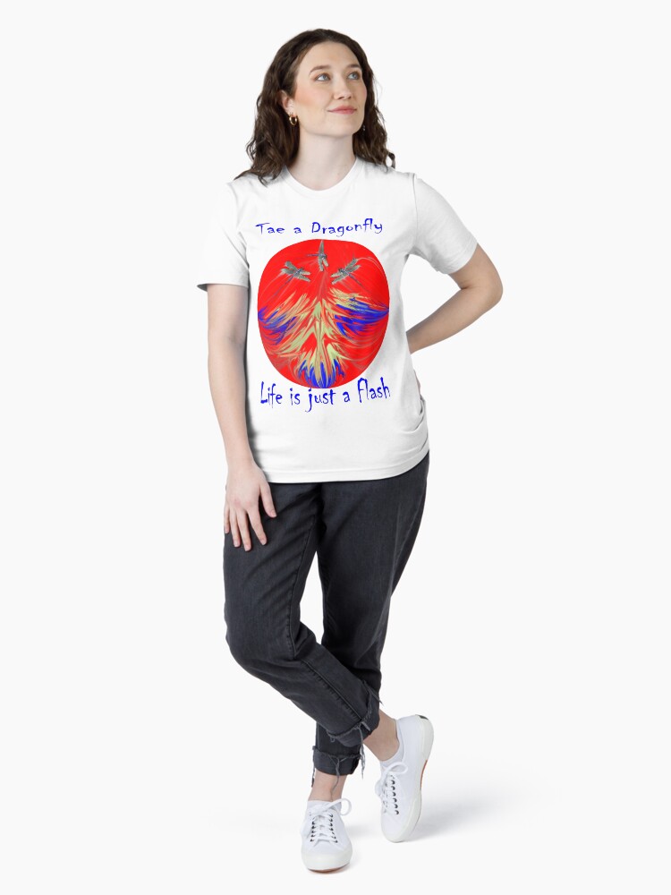 Thumbnail 4 of 7, Essential T-Shirt, Life is just a Flash designed and sold by windana1.