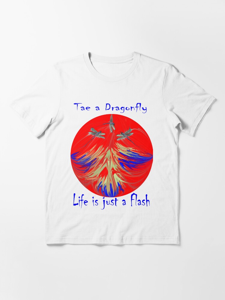 Thumbnail 3 of 7, Essential T-Shirt, Life is just a Flash designed and sold by windana1.