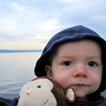 Artwork thumbnail, First Ferry Ride by Angela Fisher