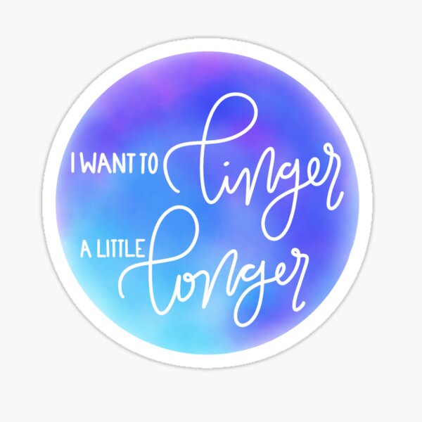 Vista previa del artículo con la obra «Linger - Camp Song», diseñado y vendido por Maddie Lusk.