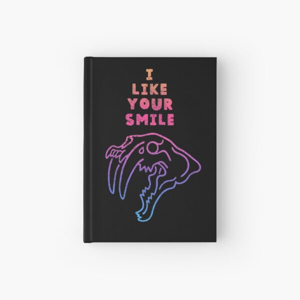 I Like Your Smile Color Design Hardcover Journal