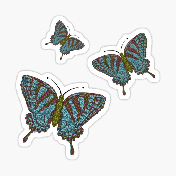 Japanese Swallowtail Sticker