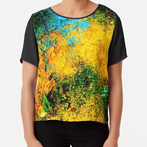 The Moon Eclipse Chiffon Top
