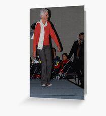 Recycled teenager catwalkin' Greeting Card