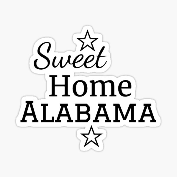 Alabama A Vinyl Decal - Bama - Yeti / Auto / Cell phone - Crimson Tide