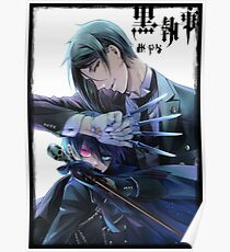 Schwarzer Butler Poster