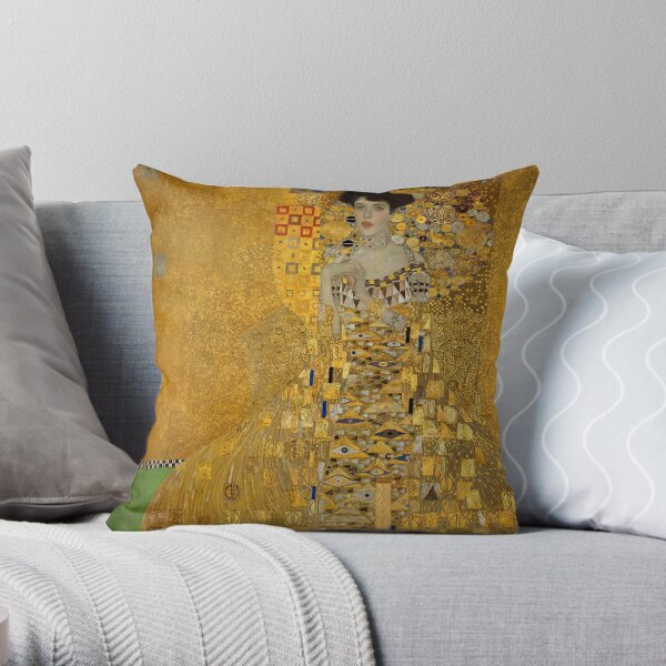 Adele Bloch-Bauer I de Gustav Klimt Coussin