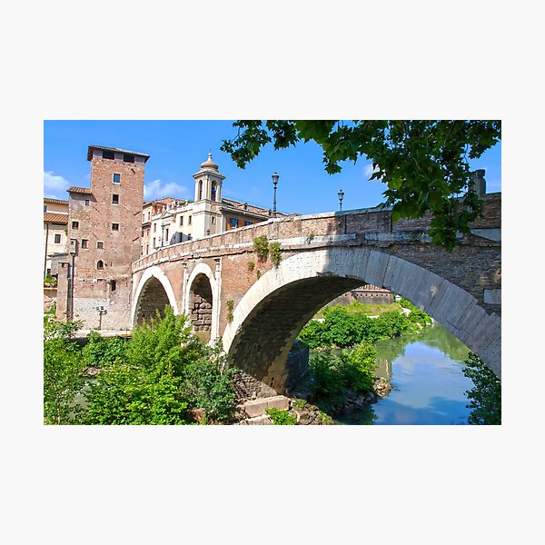 Ancient Roman Bridge Photographic Print