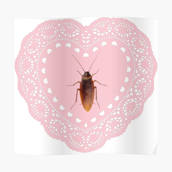 Roach Doily Poster