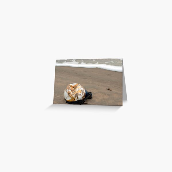 Lost buoy and shell Greeting Card