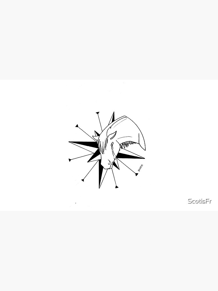 « InkTober 4 (Cheval) » par ScotisFr