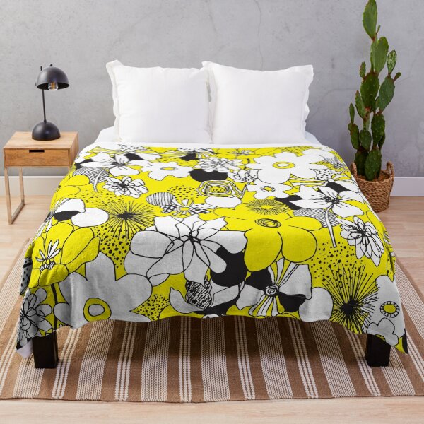 Item preview, Floral Medley - Yellow designed and sold by fuzzyleaf.