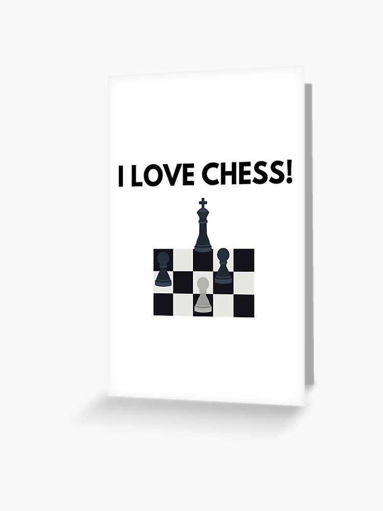 Checkmate Chess Greeting Card by Me