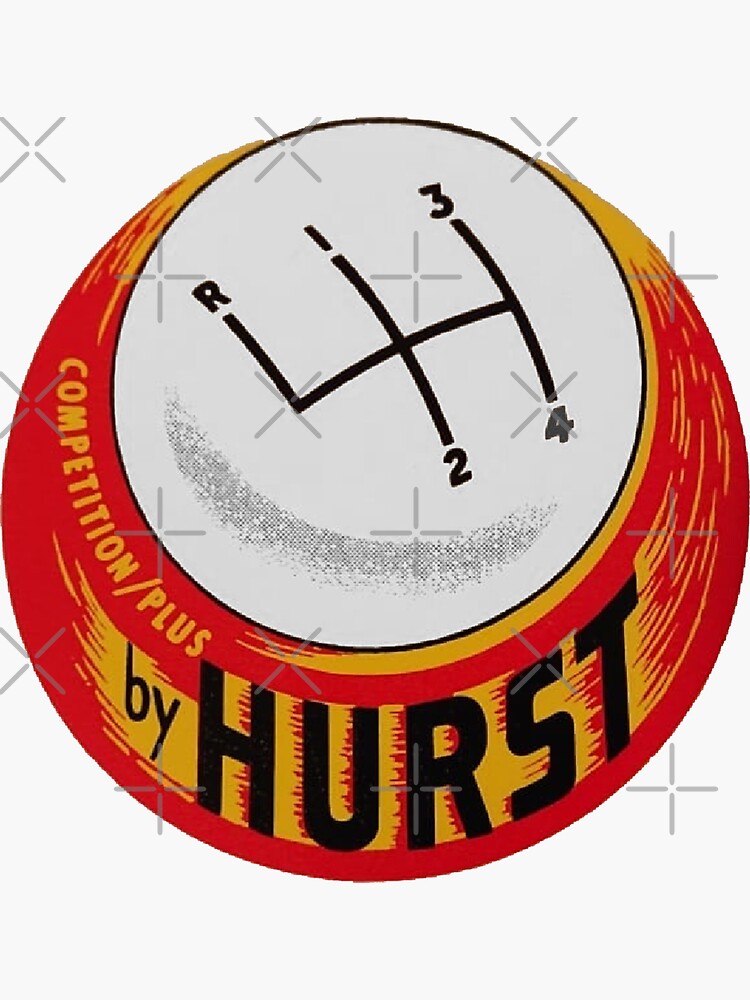 "Hurst Shift sticker" Sticker for Sale by Retrorockit Redbubble