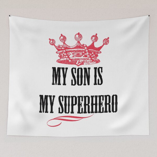 Item preview, my son is my superhero designed and sold by Msquare cc.