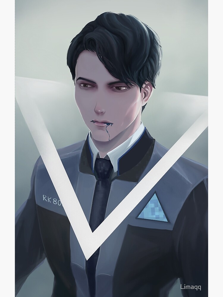 Detroit: Become Human Connor RK800 Android Greeting Card for Sale