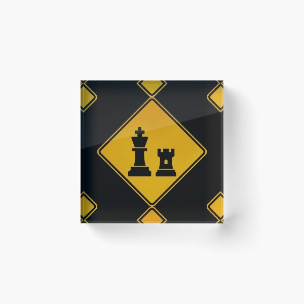 Item preview, Chess - Warning Sign designed and sold by fishdoctor.
