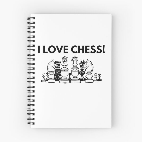 Item preview, I love chess illustrated chess-set pieces king queen knight bishop rook pawn full set royalty designed and sold by javes93.