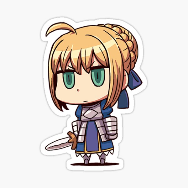Artoria Pendragon Sticker Sticker