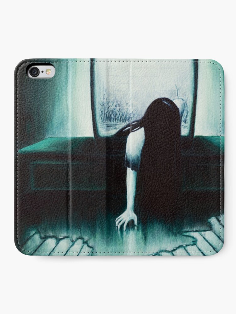 Alternate view of The Ring, Samara Morgan/Sadako, She Never Sleeps iPhone Wallet